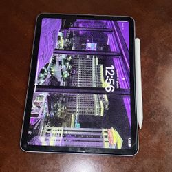 Apple iPad Air (10.9-inch, Wi-Fi, 256GB) - Sky Blue (Latest Model, 4th generation 