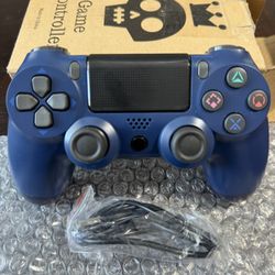 Wireless Controller Navy Blue For PS4
