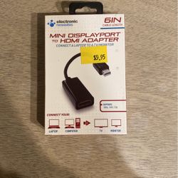 Electronic Necessities Mini DisplayPort To HDMI Adapter 