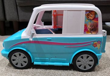 Barbie Ultimate Puppy Mobile toy van