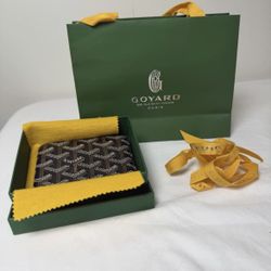 Black Goyard Wallet 