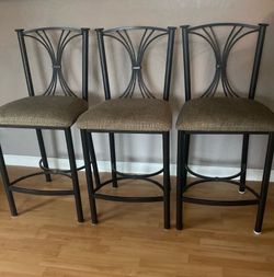 Three Costco Bar Stools