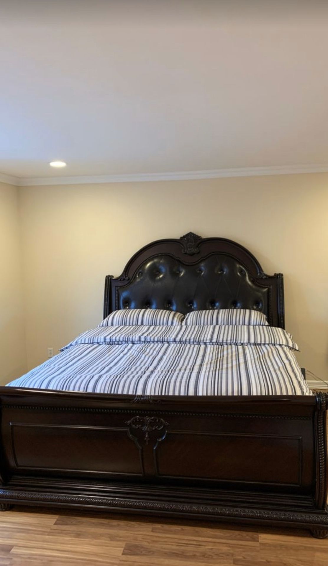 california king bed & dresser