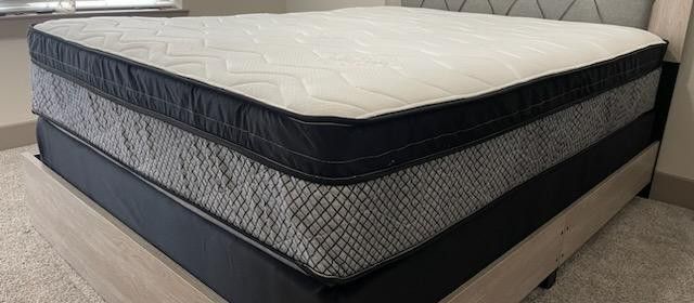 Brand New Queen Size Box Spring And Mattress Set