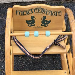 ”Toddler’s rocker “Teeter Tot” Brand 