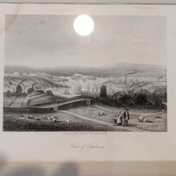 William Hardy (WH) Wilson Press Of View Of Sydney