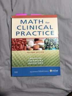 Math For Clinical Practice 2nd Edition