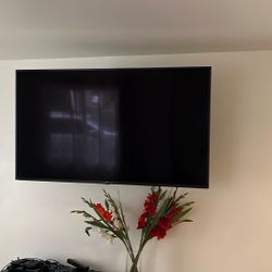 LG 4K Smart TV 58” /  Wall Mount/ TV Stand 