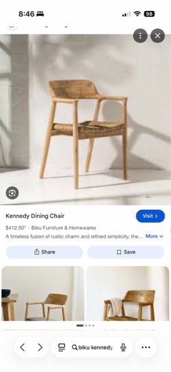 Seagrass Teak dining Chairs