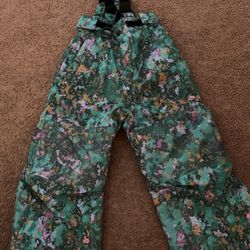 Girls Snow Pants (5T) w/gloves 