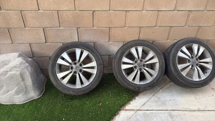 4 Honda tires and rims