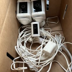   3  security cameras…. used* 