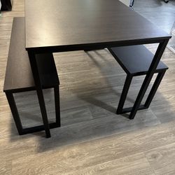 Table With Benches 