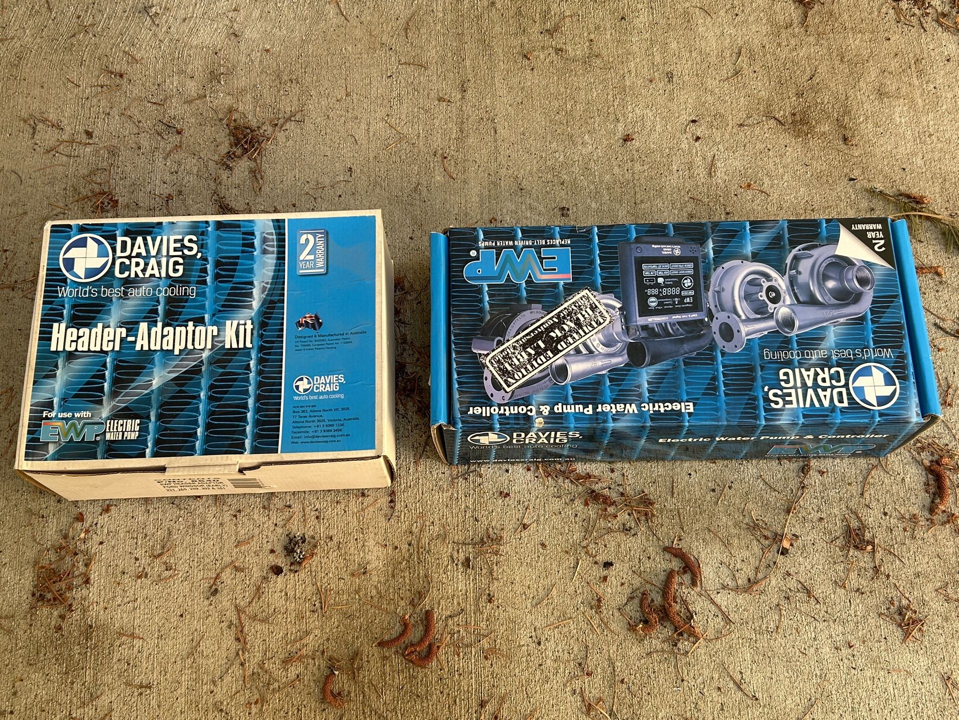 PN 8975 Davies Craig electric water pump and controller and header