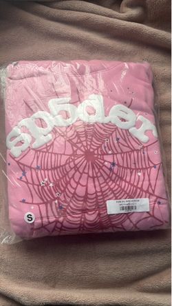 PINK SPYDER HOODIE/ SP5DER