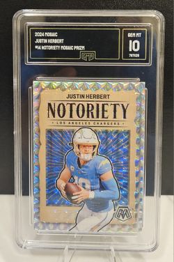 2024 Mosaic Justin Herbert Notoriety