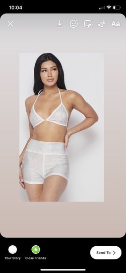 Rhinestone bikini set new with tags