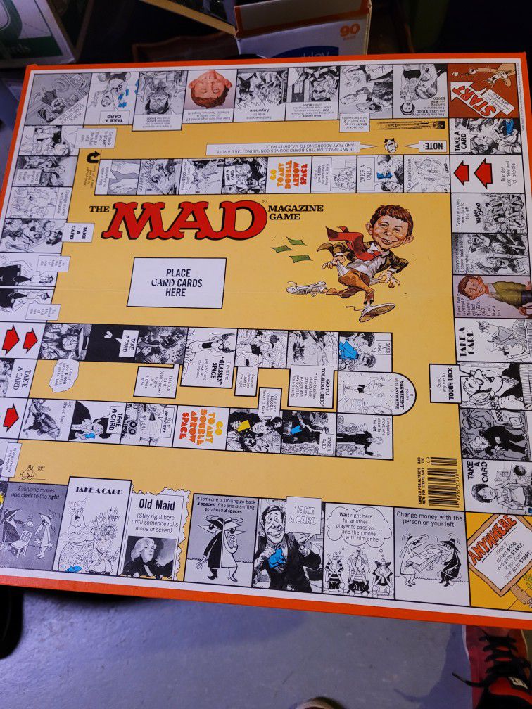 Vintage Mad Magazine Board Game