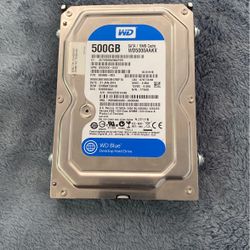 500GB HP WD Blue Desktop Hard Drive 