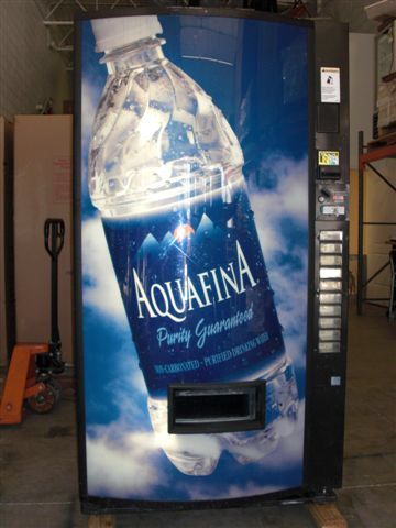Aquafina vending machine