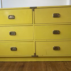 1960s Mid century Modern Hello Dresser