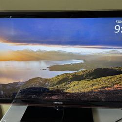 Samsung 46 Inch LCD TV & Amazon Firestick