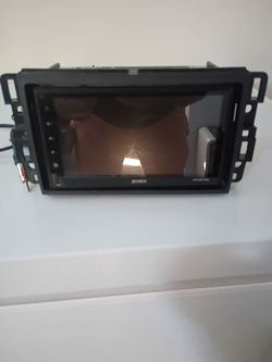 Jensen touch screen radio radio
