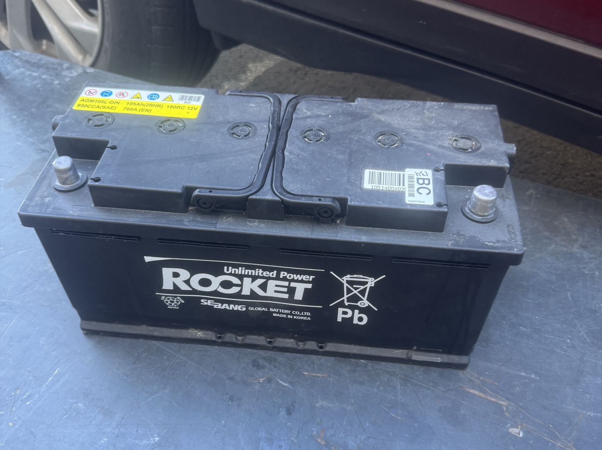  Battery Mashin Rocket