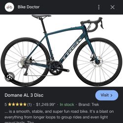 Trek 50cm Domane AL3 Road Bike