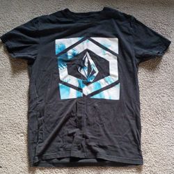 Black Volcom Stone T-Shirt
