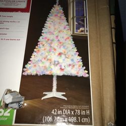 Arbloito De Navidad Blanco