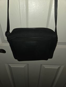 Dagne Dover Black Nylon Crossbody Bag
