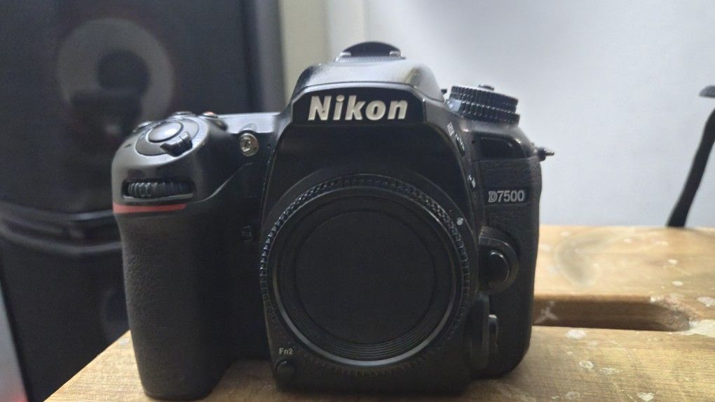 Nikon D7500 DX-format Digital SLR Camera Body, Black