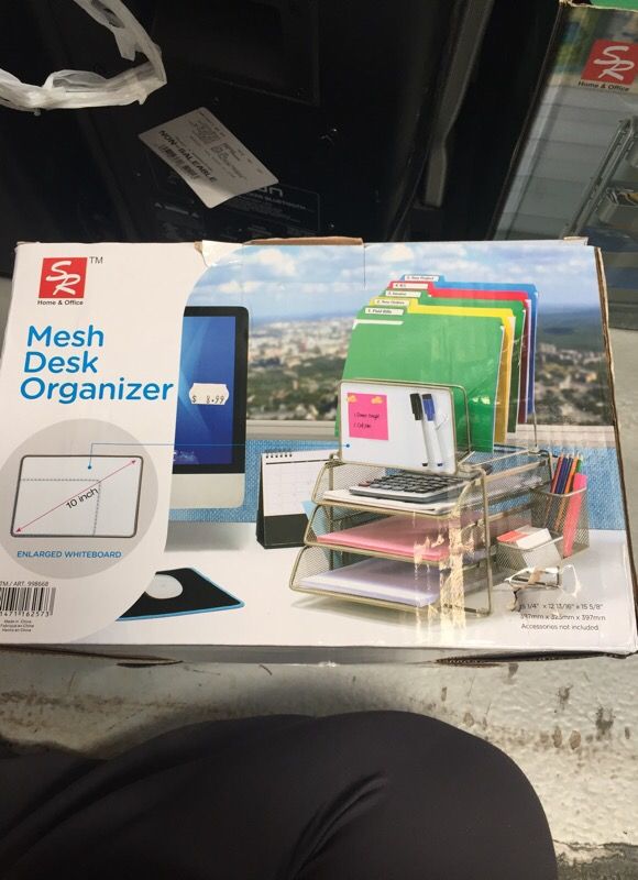 Costco- Mesh Desk Organizer