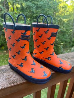 Boys Rain Boots, size 1