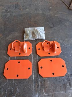 Trailer plat towing hooks set new
