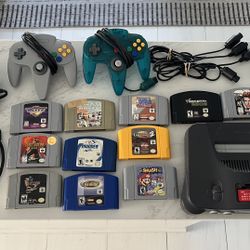N64 Console with Games Tested