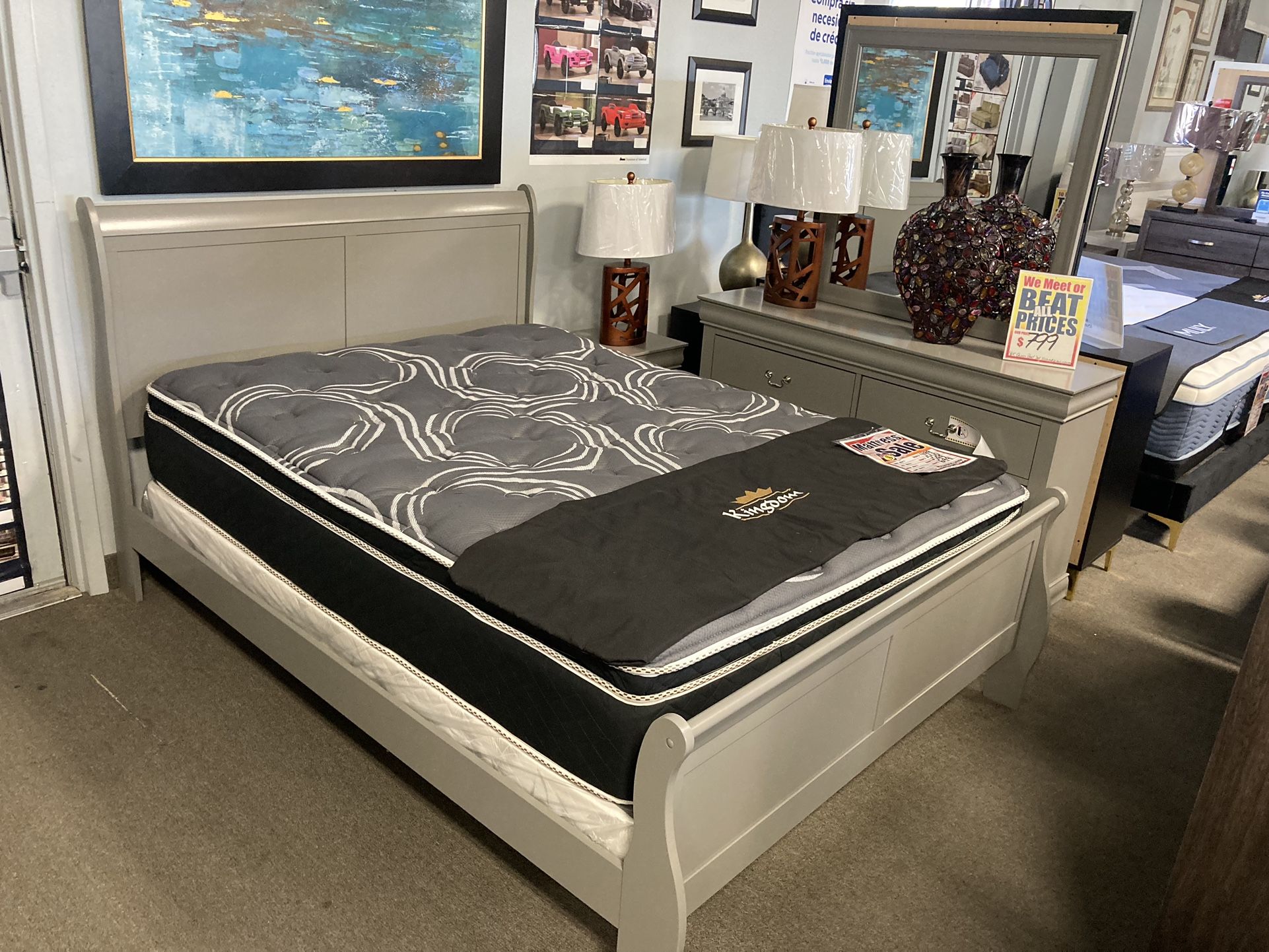 Amazing Bedroom Set! $699! Easy Financing! 📲🩷🚨