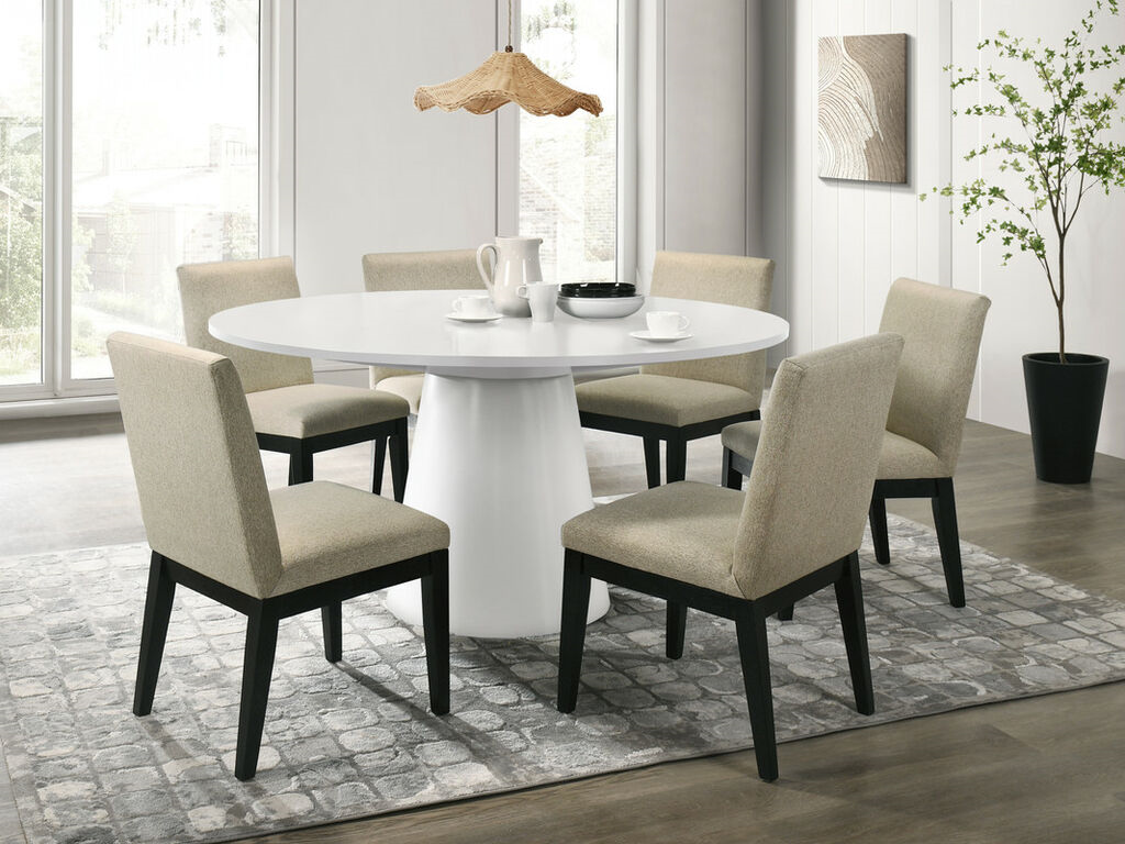 Jasper Set of 2 Beige Dining Chair