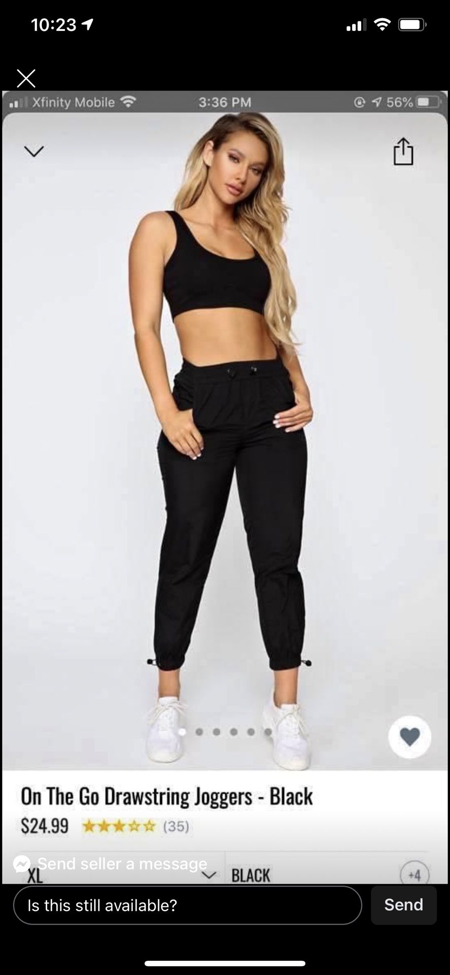 Fashion Nova Joggers