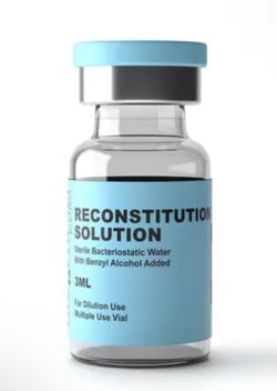 Recon water reconstitution water available in 3 or 10ml