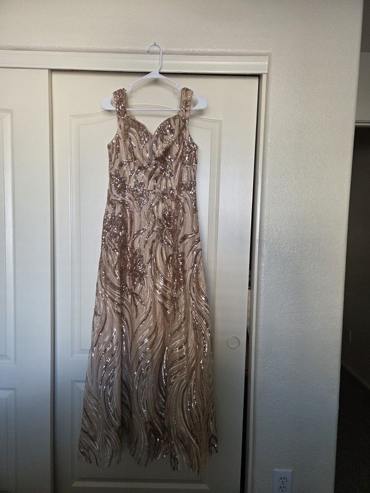 Xl Party Dress/ Vestido De Noche 