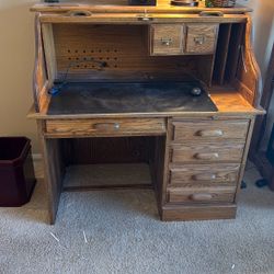 Roll Top Secretary Desk