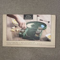 Golf Shots Tabletop Putter Drinking Game Six Shot Glass 