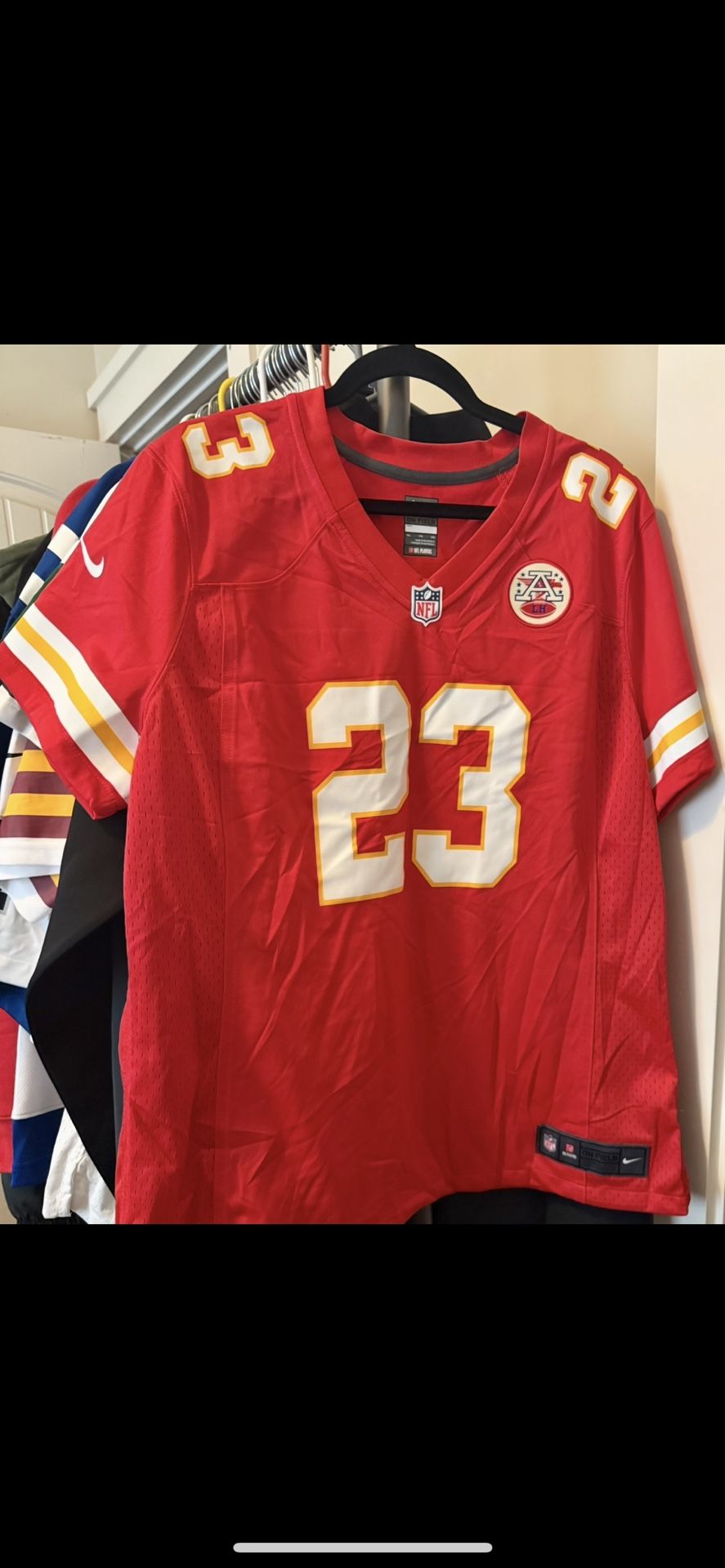New Women’s Size Xxl KC Chiefs Jersey