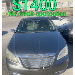 2014 Chrysler 200 No Credit Application No Requirement