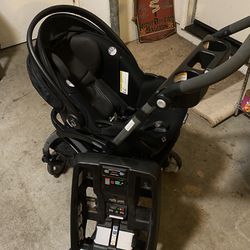Graco And Evenflo Car Seat And Stroller Set