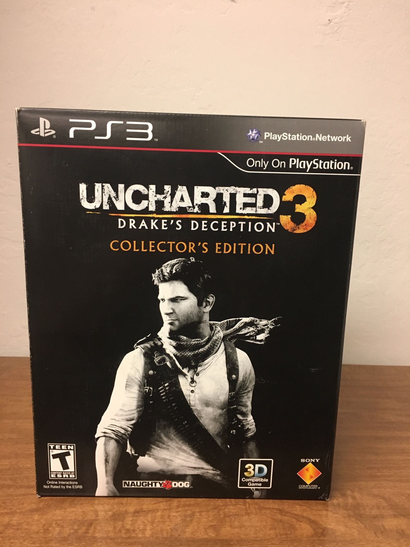 Uncharted 3: Drake's Deception -- Collector's Edition (Sony PlayStation 3, 2011)