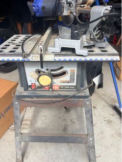 Ryobi table saw 10”