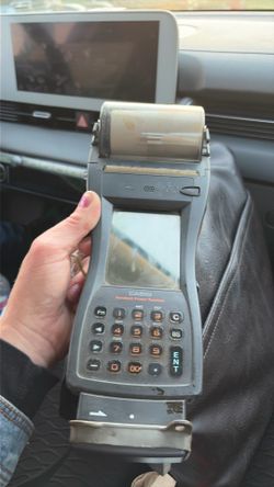 Handheld printer terminal